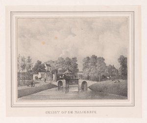 Pont de Malie à Utrecht - Theodoor Soeterik (possibly)