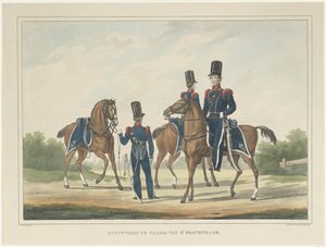 Milice à cheval de La Haye, 1830 - Theodoor Soeterik