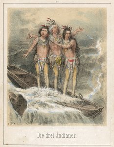 Les Trois Indiens - Theodor Hosemann