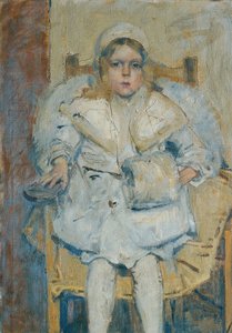 Portrait de jeune fille - Theodor Hummel