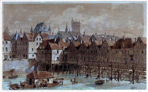 Vue du pont des Meuniers