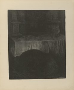 Illustration du livre Svartedauen par Kittelsen, Th. et publié par L.E. Tvedte (no, 1901) - Theodor Kittelsen