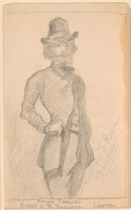 Copie de la peinture de H. Daumier de Th. Rousseau au Louvre - Theodor Philipsen