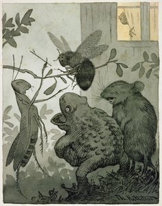 Une sérénade - Theodor Kittelsen