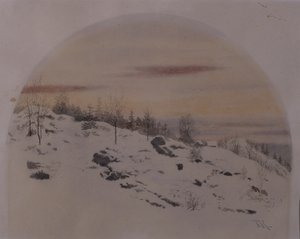 Février - Theodor Kittelsen