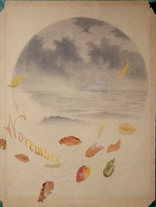 Novembre - Theodor Kittelsen