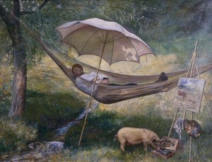 Autoportrait - Theodor Kittelsen