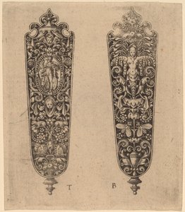 Ornement pour manche de couteau - Theodor de Bry