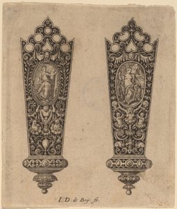Ornement pour Manche de Couteau - Theodor de Bry