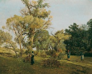 À la Puszta de Ligethi - Theodor von Hormann