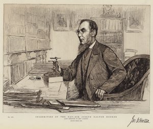 Célébrités du jour, Sir Joseph Dalton Hooker
