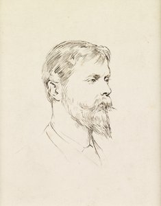 Portrait de Sir Ernest Waterlow, un profil