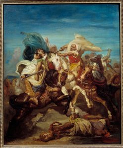 Bataille de cavaliers arabes - Théodore Chassériau