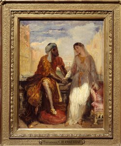 Othello et Desdemone à Venise (Illustration de l