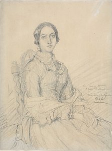 Portrait de la baronne Chassériau - Théodore Chassériau