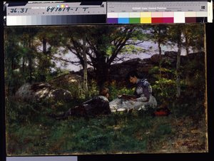 Une Idylle De Juin - Theodore Clement Steele
