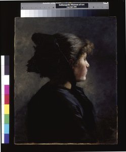 Jeune fille de Munich - Theodore Clement Steele
