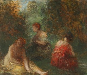 Les Baigneurs, c.1871-74