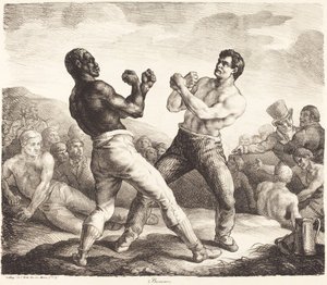 Boxeurs - Theodore Gericault