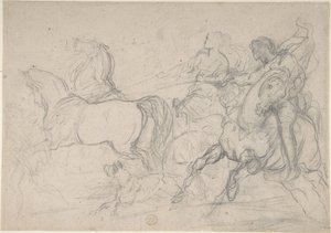 Cocher et cavalier - Theodore Gericault
