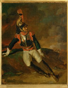 Cuirassier blesse, esquisse ... - Theodore Gericault