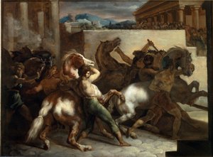 Courses de chevaux libres à Rome