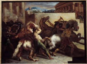 Courses de chevaux libres à Rome