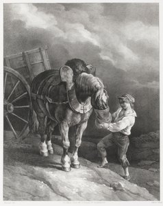 Garçon donnant l