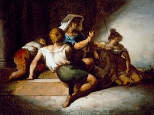 Famille italienne - Theodore Gericault