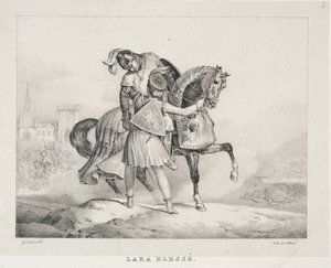 Lara blessé - Theodore Gericault