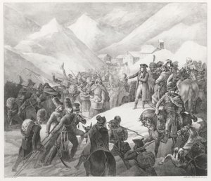 Le Passage du Mont Saint-Bernard (Crossing of Mount Saint Bernard)