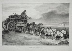 Le wagon de charbon, 1821 - Theodore Gericault