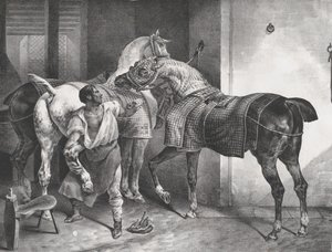 Le Forgeron anglais, 1822 - Theodore Gericault