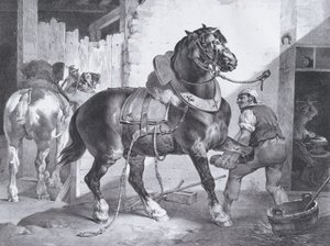 Le forgeron français, 1822 - Theodore Gericault