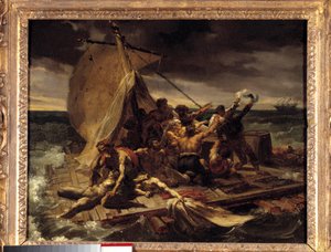 Le radeau de la Méduse. Premières esquisses - Theodore Gericault
