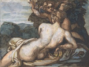 Vénus et Cupidon dans un paysage, d