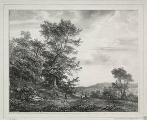 Paysage avec des figures