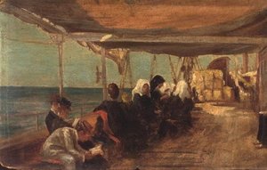 À bord du navire
