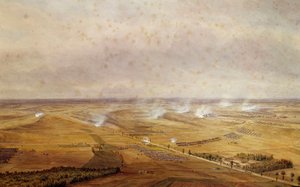 Guerres de Coalition : La bataille de Valmy le 20/09/1792 qui a vu la victoire des Français contre les Prussiens - Theodore Jung