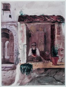Un buraliste, Alger, vers 1840
