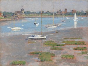 Marée basse, Riverside Yacht Club, 1894