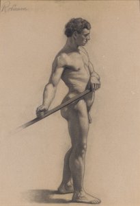 Étude de la figure masculine, 1875