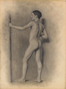 Étude de la figure masculine, 1875 - Theodore Robinson