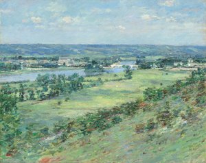 La Vallée de la Seine, depuis les collines de Giverny