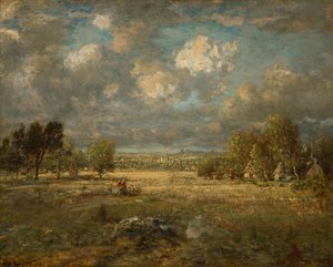Campagne en Picardie - Theodore Rousseau