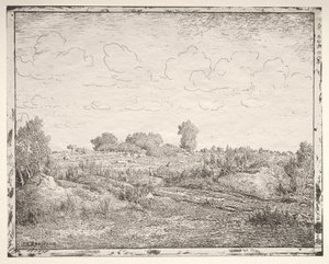 La Plaine de la Plante à Biau - Theodore Rousseau