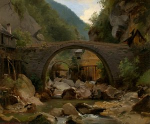 Ruisseau de montagne en Auvergne