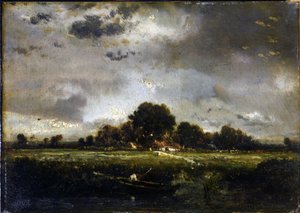 Le Petit Pêcheur - Pierre Etienne Theodore Rousseau