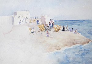 Station de baignade à St. Leonards-on-Sea - Theodore Roussel