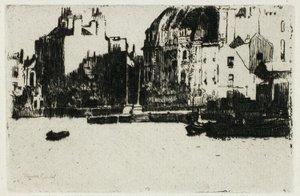 Palais de Chelsea (version en noir et blanc) - Theodore Roussel